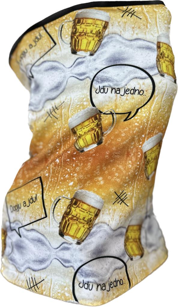 MAXI BAMBUSOVÝ NÁKRČNÍK pivo jdu na jedno