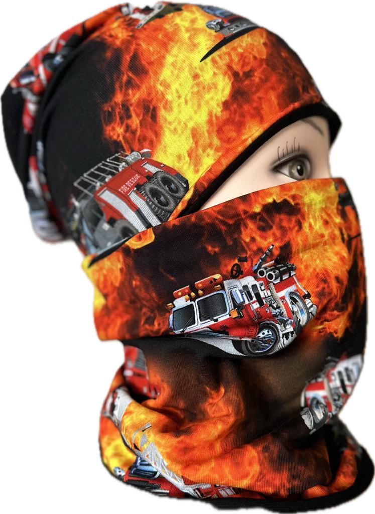 MAXI BAMBUSOVÝ NÁKRČNÍK hasiči