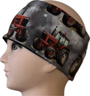 Funkční bambusová čelenka- traktor