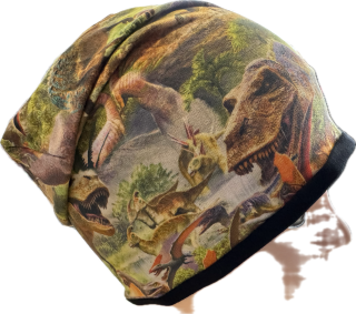 BAMBUSOVÁ ČEPICE HOMELESS dinosauři
